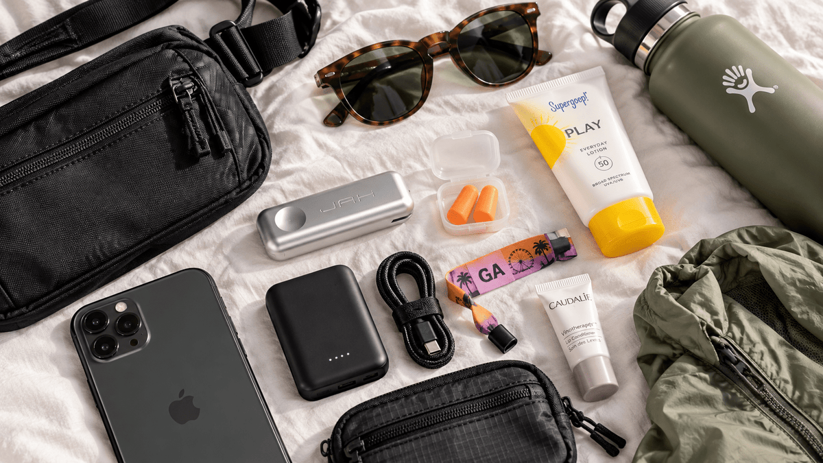The Ultimate Music Festival Packing List: Everything You Actually Need - jah pipes